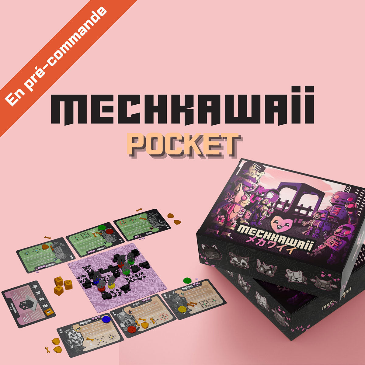 Mechkawaii Pocket : la version déjà imprimée