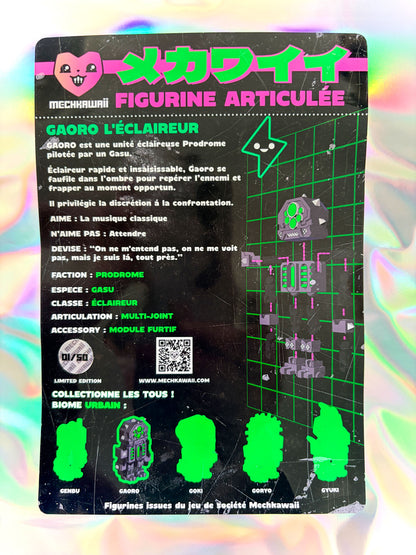 Gaoro – Éclaireur | Figurine Art Toy Mechkawaii