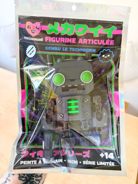 Genbu – Technicien | Figurine Art Toy Mechkawaii