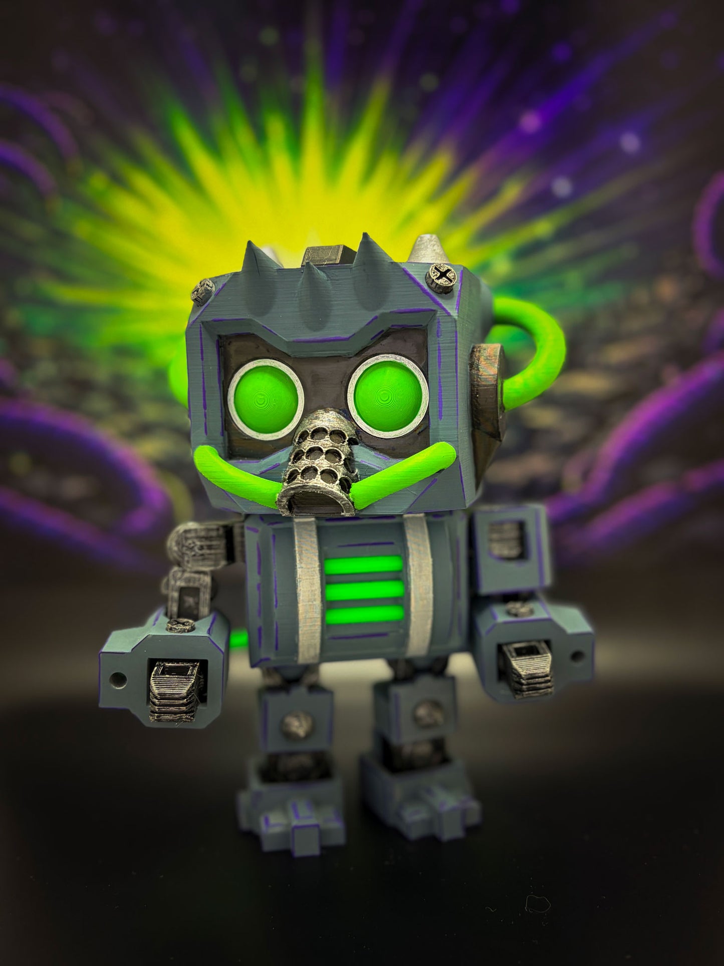 Goki – Pyrotechnicien | Figurine Art Toy Mechkawaii