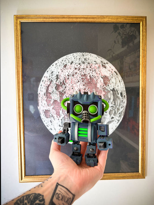Goki – Pyrotechnicien | Figurine Art Toy Mechkawaii