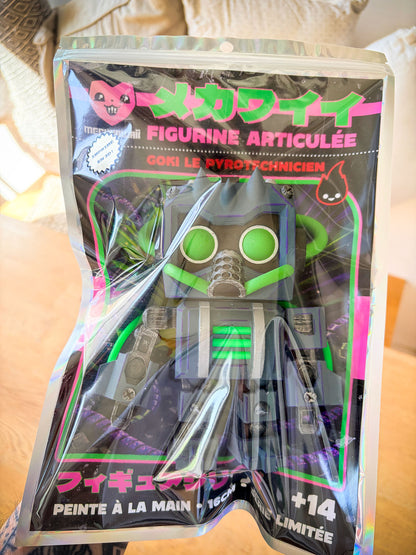 Goki – Pyrotechnicien | Figurine Art Toy Mechkawaii