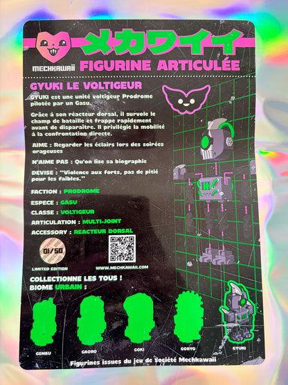 Gyuki – Voltigeur | Figurine Art Toy Mechkawaii