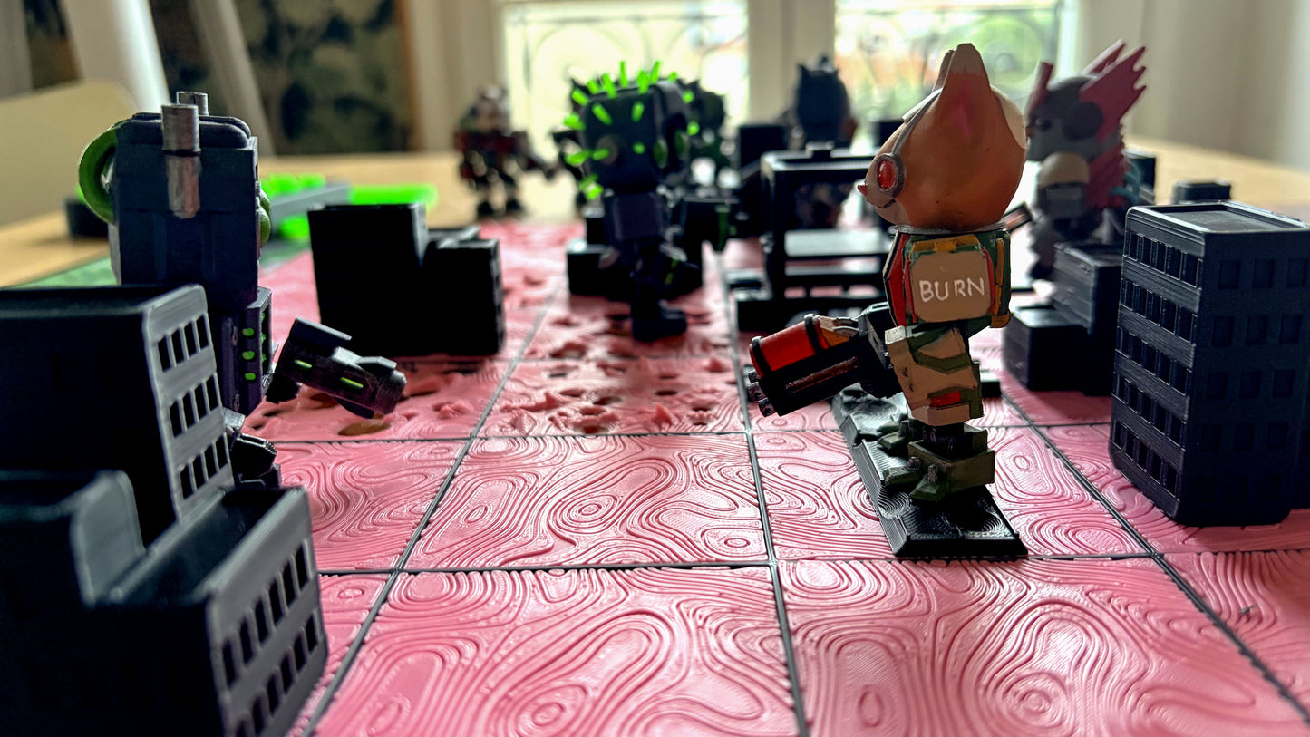 Pack de jeu 3D Print - Biome Urbain