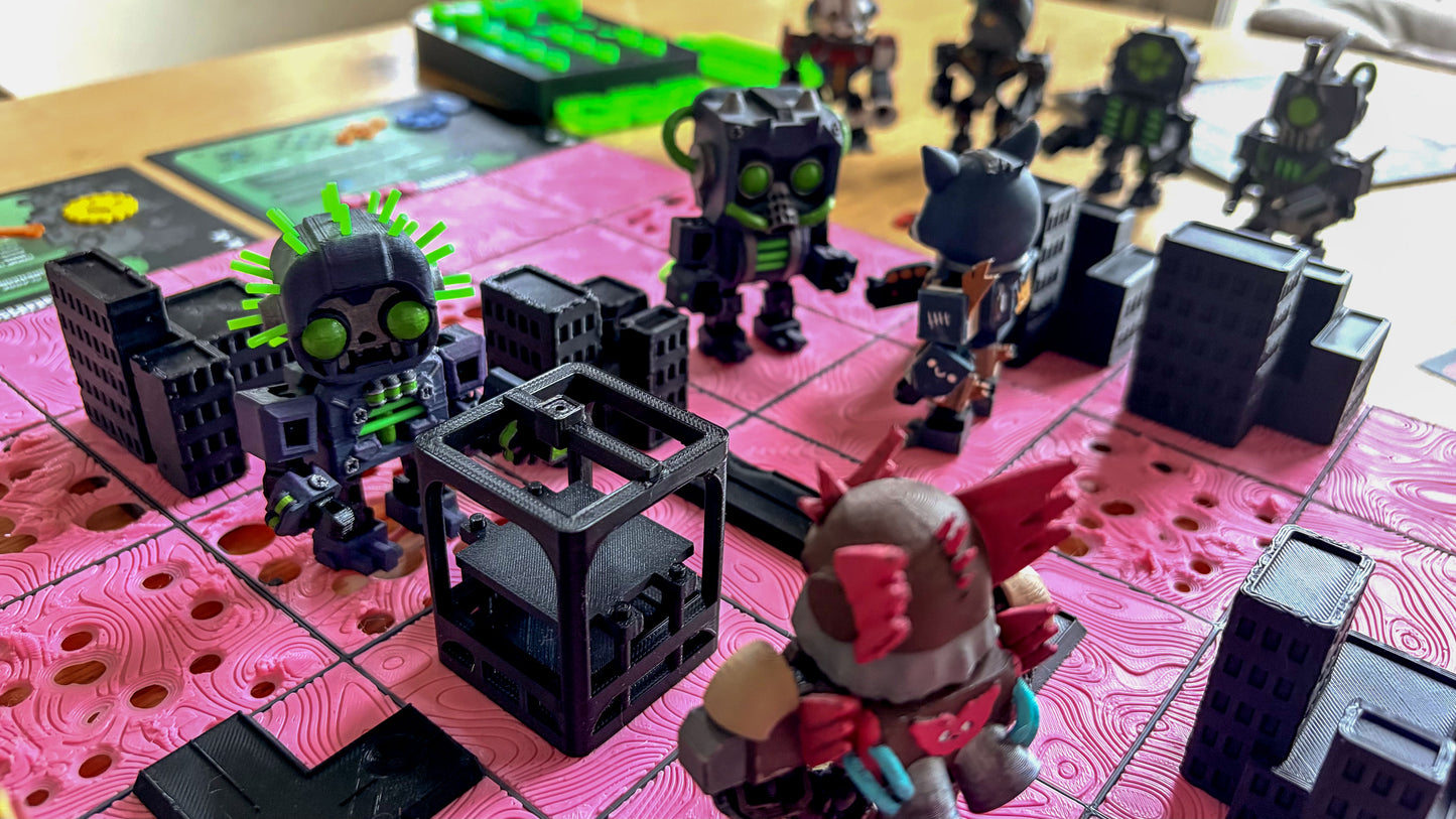 Pack de jeu 3D Print - Biome Urbain