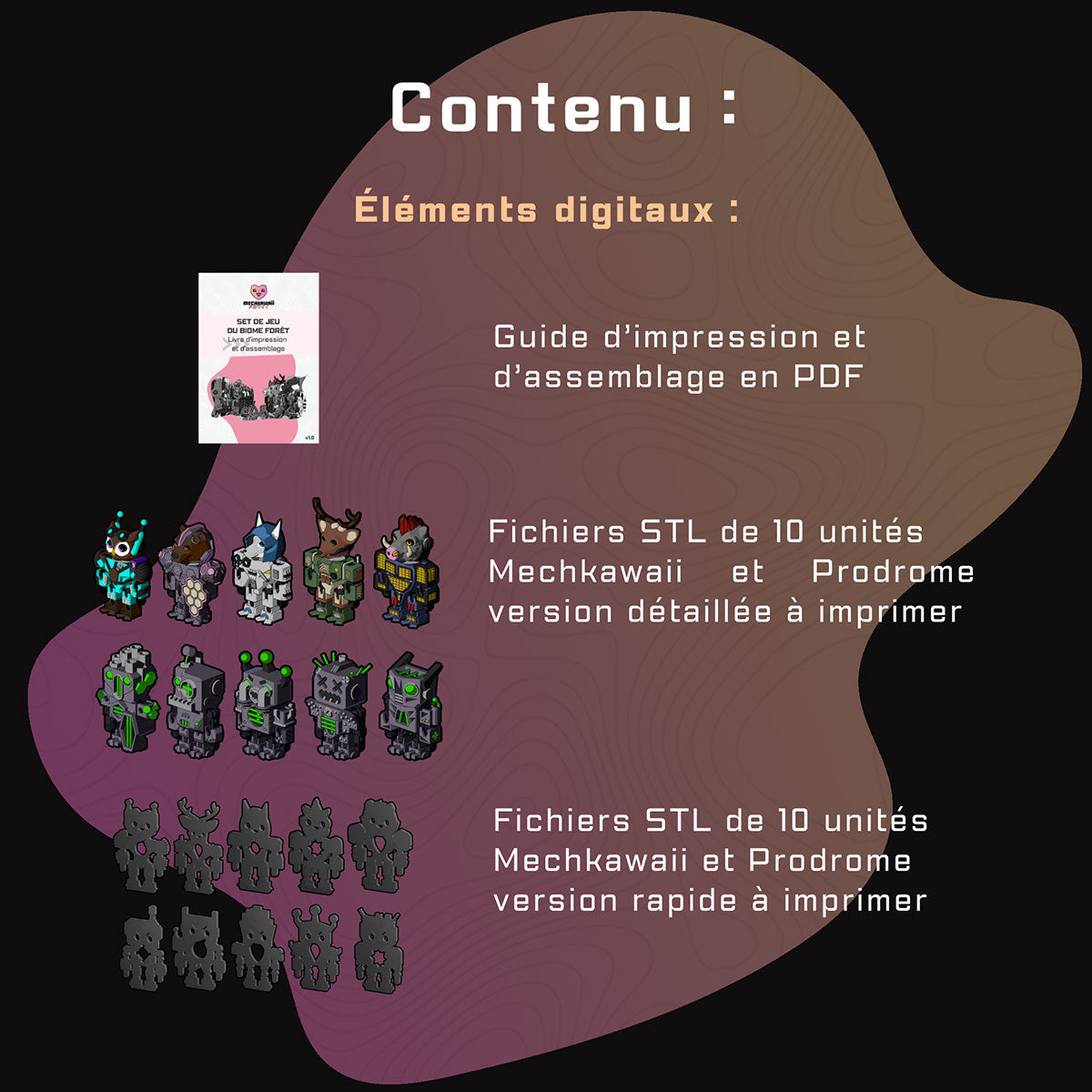 Pack de jeu - Biome Forêt