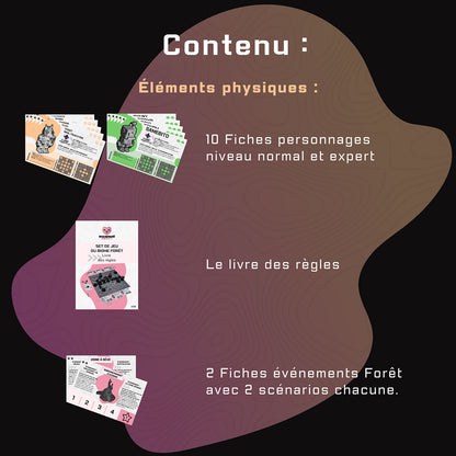 Pack de jeu - Biome Forêt