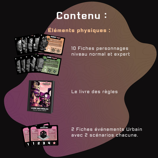 Pack de jeu 3D Print - Biome Urbain